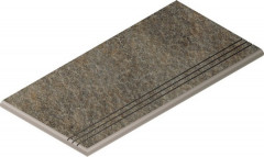 Ступень Дистрикт Эмеральд закругленная левая грип Х2 30*60, 620040000042