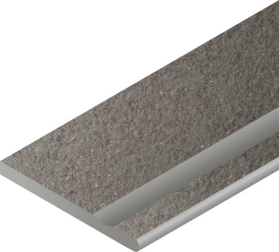 Бортик Дискавер Х2 Фумэ 30x60 с выемкой закругленный правый, 620090001039