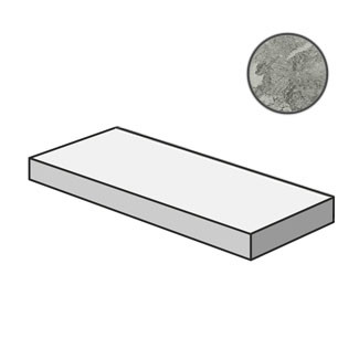 Ступень Шарм Экстра Силвер угл.правая 33х80, 620070001455