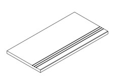 Бортик Фоссил Грэй 30x120 грип (620090001444)