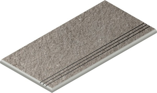 Ступень Дискавер Х2 Грэй закругленная грип 30x60 левая, 620040000157