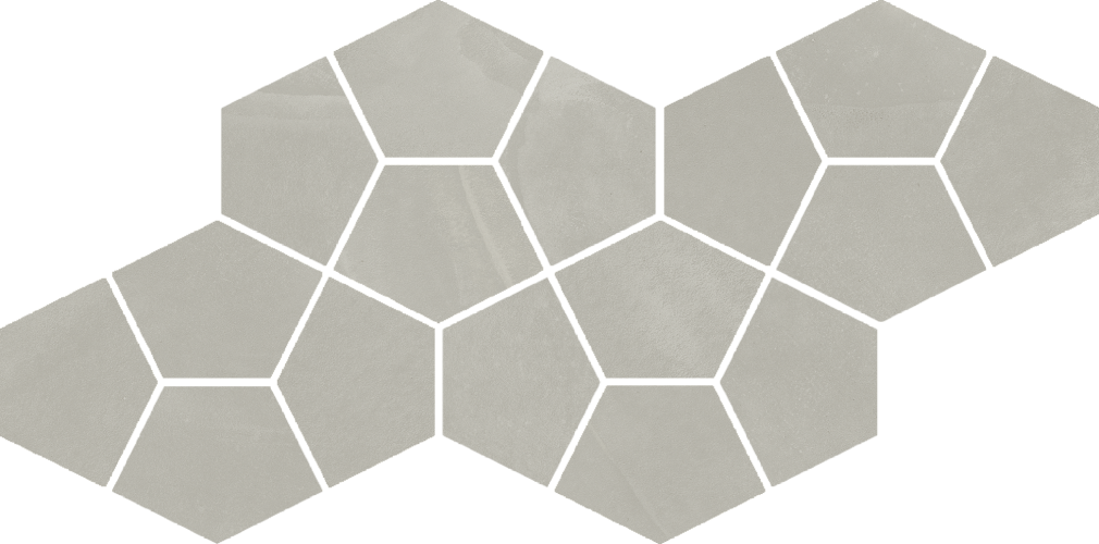 Мозаика Континуум Сильвер Призм 20,5х41,3, 620110000183