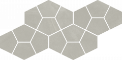 Мозаика Континуум Сильвер Призм 20,5х41,3, 620110000183