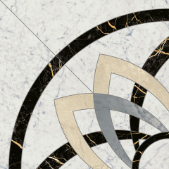 Декор Шарм Экстра Каррара Розон Анголо 60х60 люкс, 620120000076