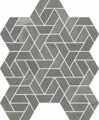 Мозаика Метрополис Графит Дарк Айкон 28,6х34,7, 620110000156