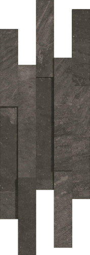 Декор Клаймб Графит Брик 3D 28х78, 620110000060