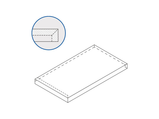 Ступень Гриджио Оробико угл.лев. Х2 33х60, 620070001663