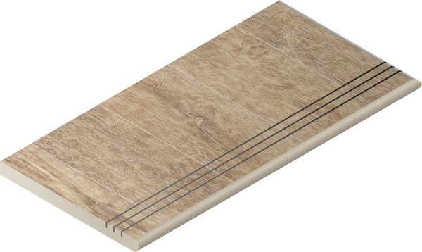 Ступень Нл-Вуд Олив закруглённая грип правая 30x60 X2, 620040000032