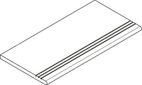 Ступень Космос Роуп 30x120 грип закругленная левая (620040000265)