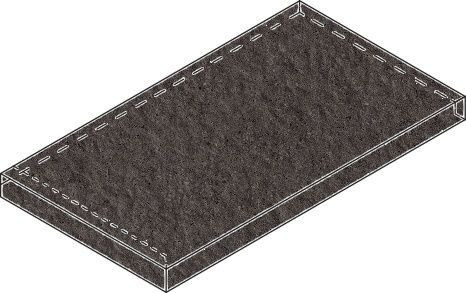 Ступень Контемпора Карбон угл.левая Х2 33х60, 620070000702