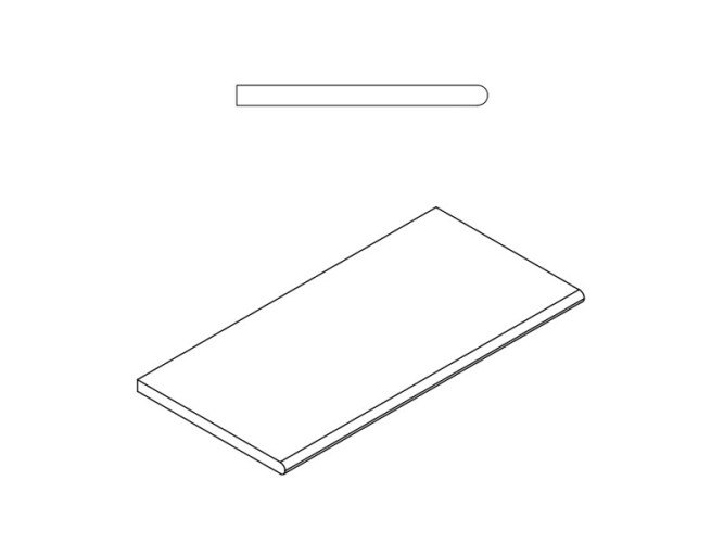 Бортик Дистрикт Сэнд закругленный Х2 30х60, 620090000249