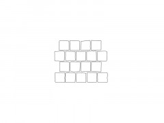 Декор Материя Магнезио Блокс Х2 26,3х33, 620110000061