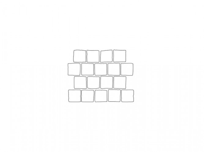 Декор Материя Титанио Блокс Х2 26,3х33, 620110000062