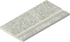 Бортик Нордика Айс 30x60 с выемкой закругленный, 620090001049