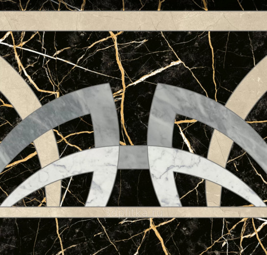 Декор Шарм Экстра Лоран Розон 60 Фашиа 60x60 (620120000079)