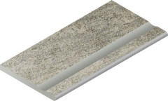 Бортик Нордика Сильвер 30x60 с выемкой закругленный, 620090001060