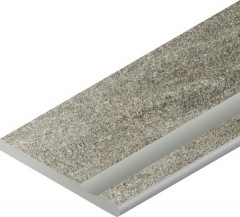 Бортик Нордика Сильвер 30x60 с выемкой закругленный правый, 620090001061