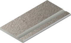 Бортик Дискавер Х2 Грэй 30x60 с выемкой закругленный, 620090001027