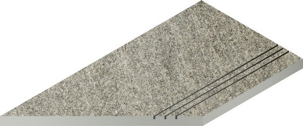 Бортик Нордика Сильвер 30x60 грип левый, 620090001068