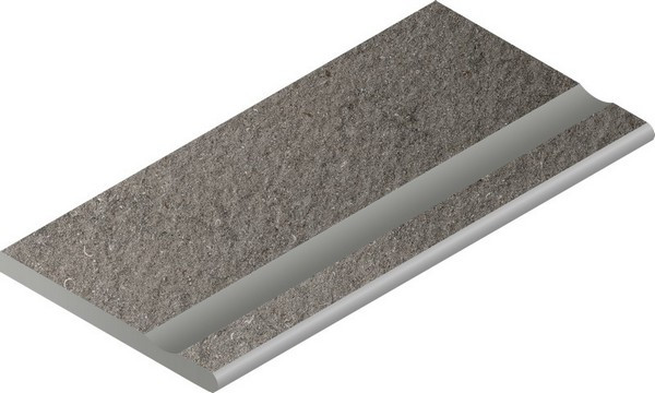 Бортик Дискавер Х2 Фумэ 30x60 с выемкой закругленный, 620090001038